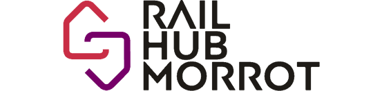 Logotipo Rail Hub Morrot